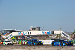 #14 3GT Racing Lexus RCF GT3: Scott Pruett, Ian James, Sage Karam; #15 3GT Racing Lexus RCF GT3: Robert Alon, Jack Hawksworth, Austin Cindric