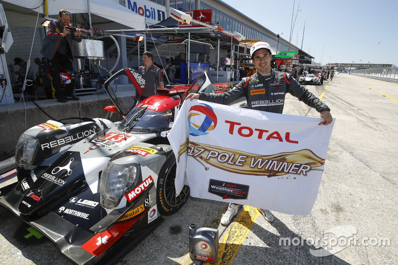 Il poleman Sébastien Buemi, Rebellion Racing