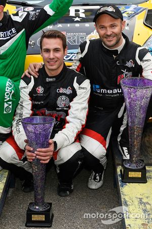 Sébastian Carron, Vincent Landais, Ford Fiesta R5, D-MAX Swiss, Team Balbosca, podium