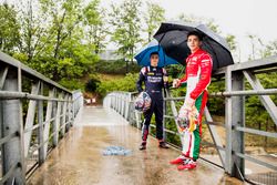 Charles Leclerc, PREMA Racing en Artem Markelov, RUSSIAN TIME