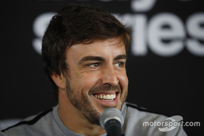 Fernando Alonso basın toplantısı