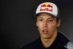 Daniil Kvyat, Scuderia Toro Rosso, in the Thursday press conference