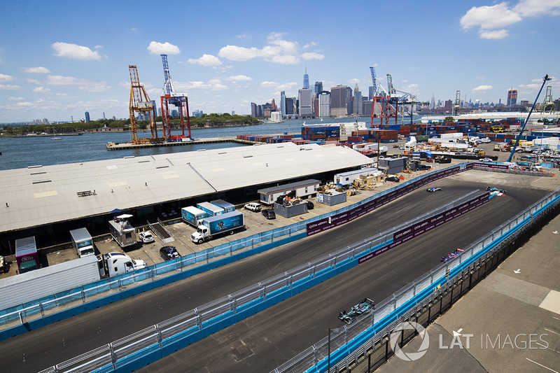 Renn-Action beim ePrix New York