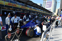 The car of Marcus Ericsson, Sauber C36