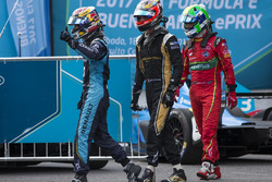Sébastien Buemi, Renault e.Dams; Jean-Eric Vergne, Techeetah; Lucas di Grassi, ABT Schaeffler Audi S