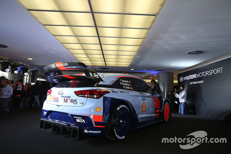 Hyundai Motorsport svela la Hyundai i20 Coupe WRC 2017