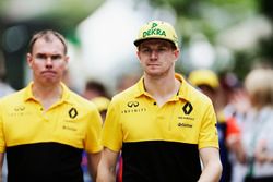 Nico Hulkenberg, Renault Sport F1 Team, mit Alan Permane, Renault-Chefingenieur