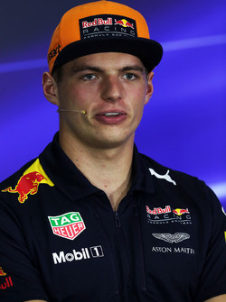 Max Verstappen, Red Bull Racing in the Press Conference