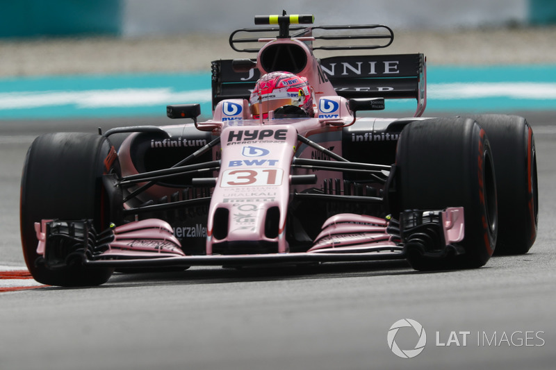 6. Esteban Ocon, Sahara Force India F1 VJM10