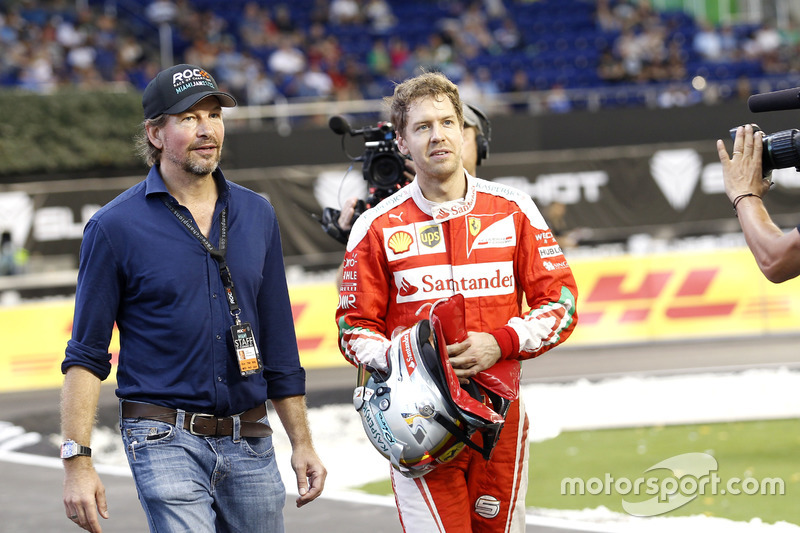 Fredrik Johnsson, RoC with Sebastian Vettel