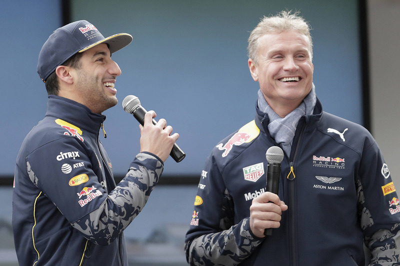 Daniel Ricciardo y David Coulthard, Red Bull Racing