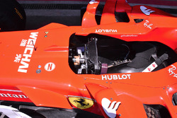 Кокпит Ferrari SF70H