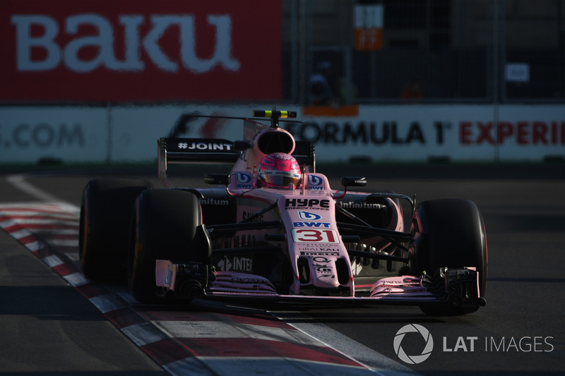 7. Esteban Ocon, Sahara Force India VJM10