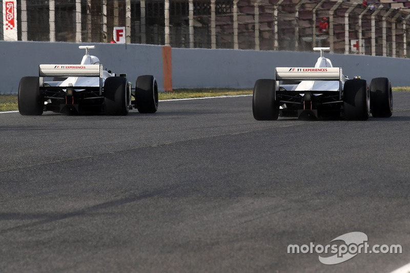 Patrick Friesacher, F1 Experiences 2-Seater driver and Zsolt Baumgartner, F1 Experiences 2-Seater driver