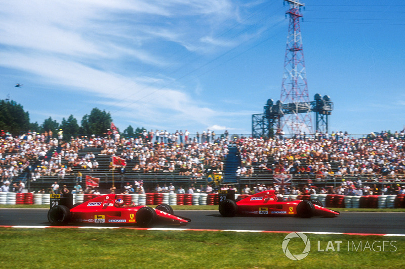 Alain Prost, Ferrari 642, Jean Alesi, Ferrari 642