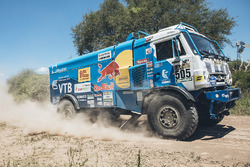 #505 Team Kamaz Master: Eduard Nikolaev, Evgeny Yakovlev, Vladimir Rybakov