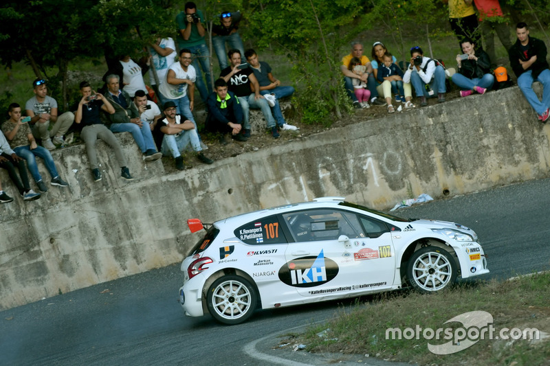 Kalle Rovanpera, Risto Pietilainen, Peugeot 208T16 R5