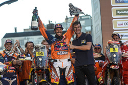 Le vainqueur Sam Sunderland, Red Bull KTM Factory Racing