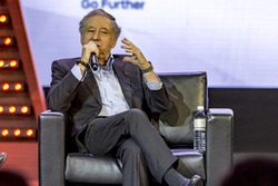 Jean Todt, President, FIA, Alejandro Agag, Formule E CEO, Zak Brown, voorzitter Motorsport Network e