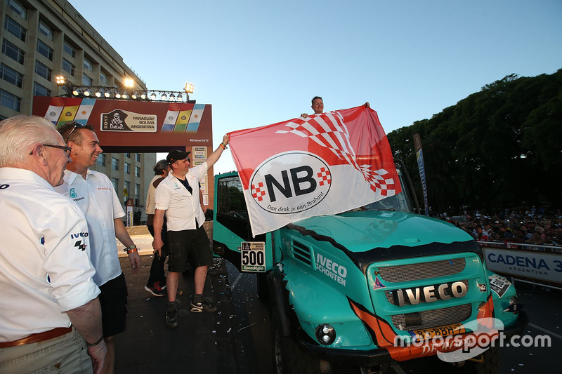 #500 Team De Rooy, IVECO: Gerard De Rooy, Moi Torrallardona, Darek Rodewald