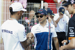 Lewis Hamilton, Mercedes AMG F1, Felipe Massa, Williams
