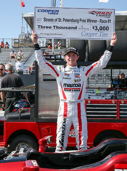 Le poleman Aaron Telitz, Belardi Auto Racing