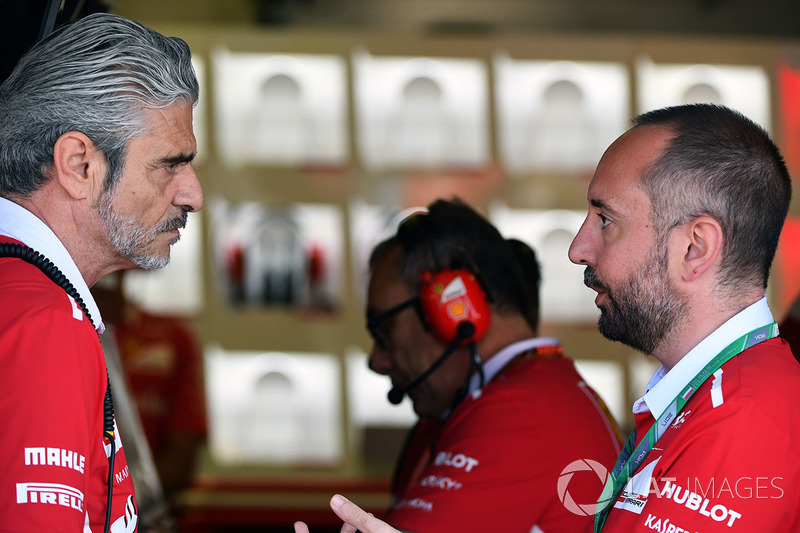 Maurizio Arrivabene, director de Ferrari Team