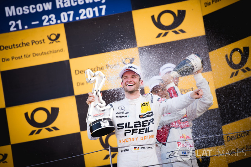 Podio: Ganador de la carrera Maro Engel, Mercedes-AMG Team HWA, Mercedes-AMG C63 DTM