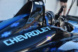 Juan Pablo Montoya, 2018 Chevrolet IndyCar'ı test ediyor