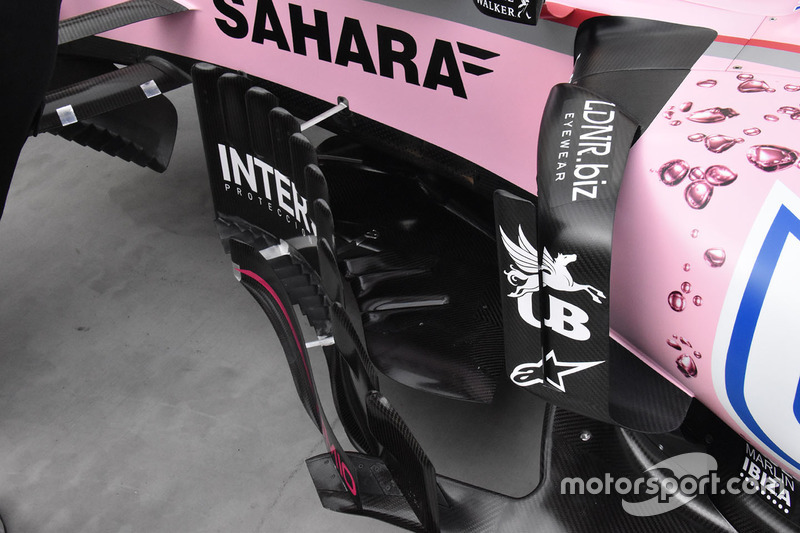 Force India VJM10 detalle lateral