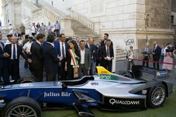 Presentación del ePrix de Roma en presencia del alcalde de Roma Virgina Raggi