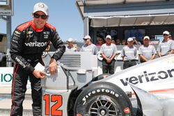 Polesitter Will Power, Team Penske Chevrolet