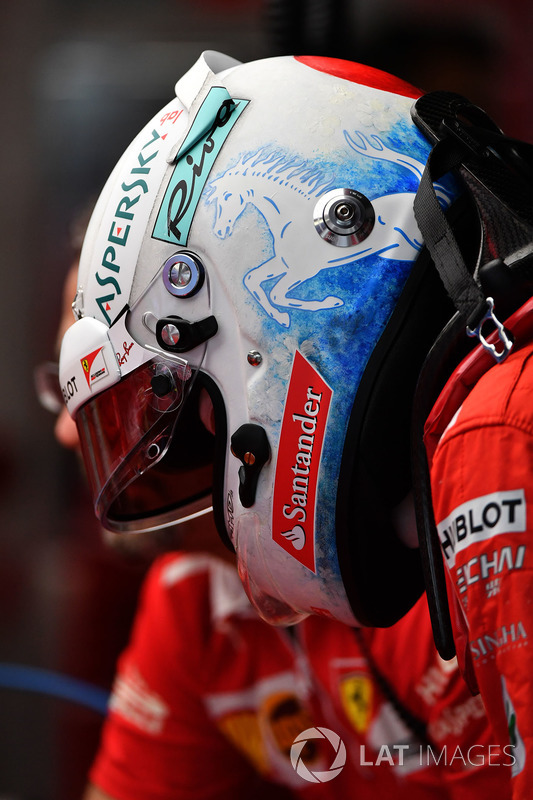Side shot of the helmet