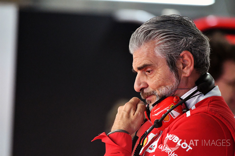Maurizio Arrivabene, director de Ferrari