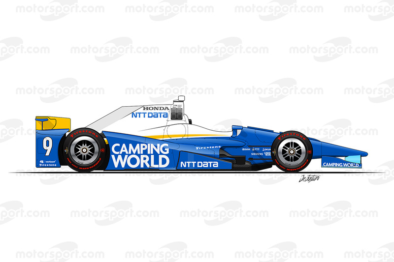 #9 - Scott Dixon, Chip Ganassi Racing Honda