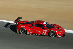 #62 Risi Competizione Ferrari 488 GTE: Toni Vilander, Giancarlo Fisichella