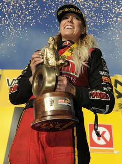 Top Fuel winner Leah Pritchett