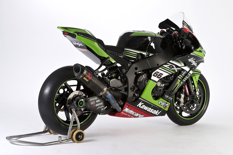 Moto de Tom Sykes, Kawasaki Racing, Ninja ZX-10RR