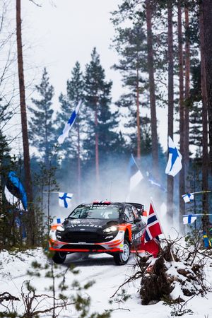 Mads Östberg, Ola Floene, Ford Fiesta WRC