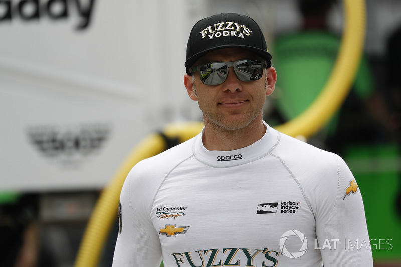 Ed Carpenter: "Perdemos a liderança em uma das sequências do pit, então teremos que analisar os dados e para tentar encontrar uma volta ruim"
