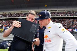 Max Verstappen, Red Bull Racing on the grid