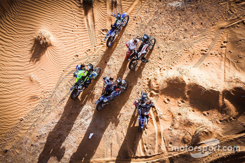 Moto en acción