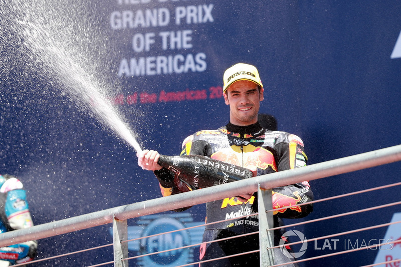 Podio: Miguel Oliveira, Red Bull KTM Ajo