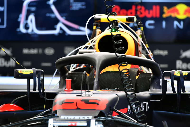 Halo de la Red Bull Racing RB14