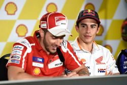 Marc Marquez, Repsol Honda Team, Andrea Dovizioso, Ducati Team