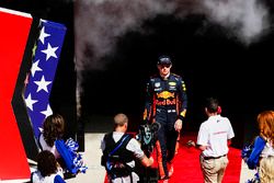 Max Verstappen, Red Bull, at the drivers parade