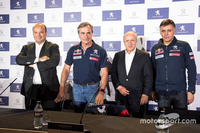 Carlos Sainz, Lucas Cruz, Peugeot Sport