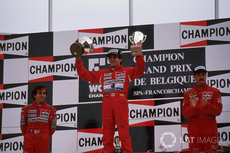 26. GP de Bélgica 1989: Ayrton Senna y Alain Prost (McLaren)