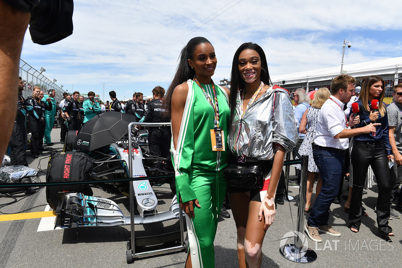 Winnie Harlow - F1 2018 - Kanadai Nagydíj