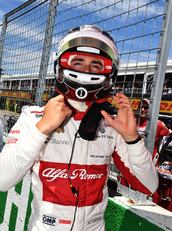 Charles Leclerc, Sauber sur la grille